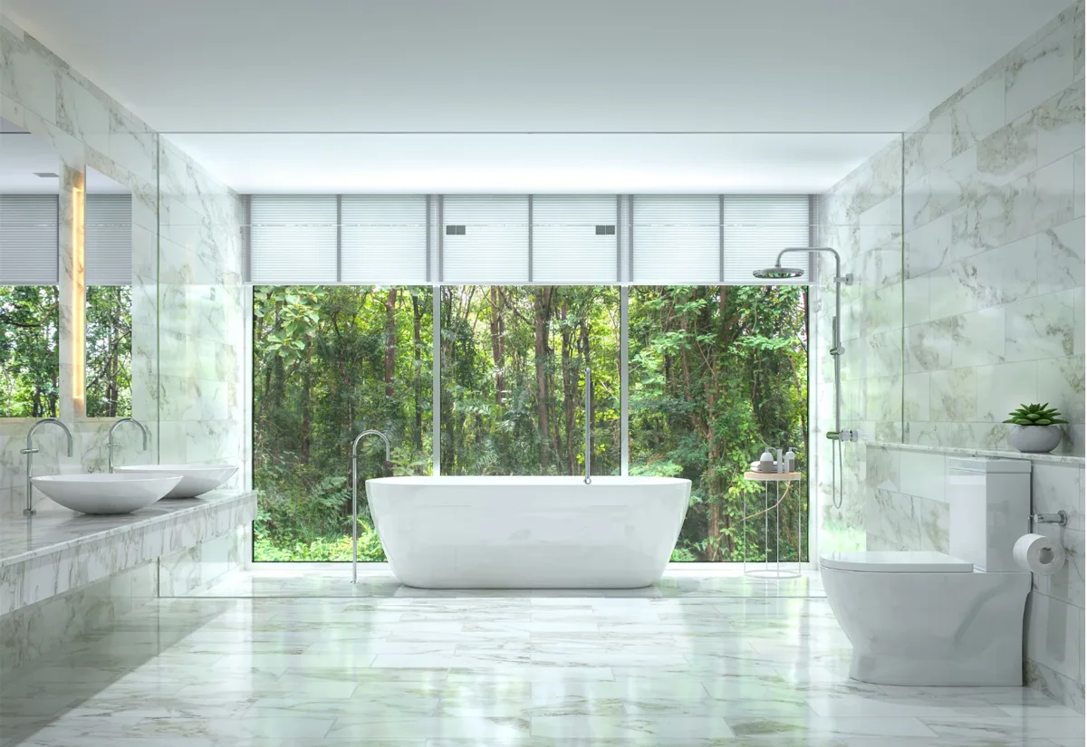 Bathroom remodeling project 5