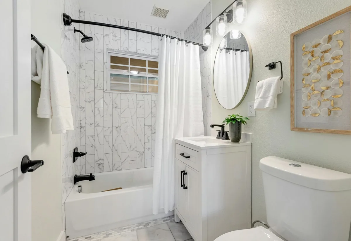 Bathroom remodeling project 6